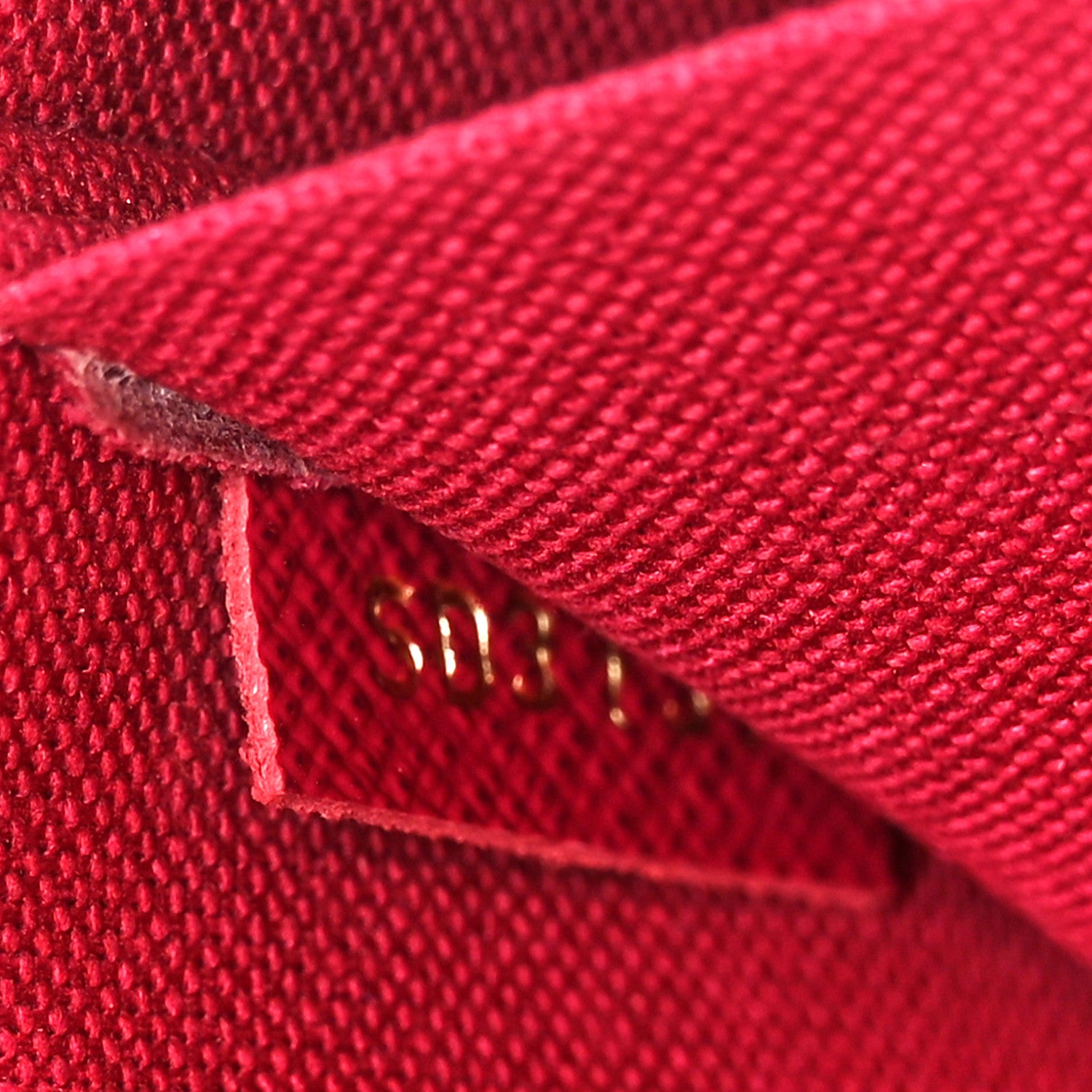Louis Vuitton Monogram Pochette Felicie Chain Wallet Fuchsia 9 of 16