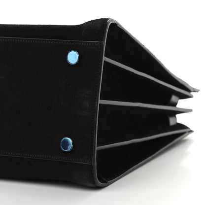 Saint Laurent Suede Calfskin Small Sac De Jour Black 8 of 8