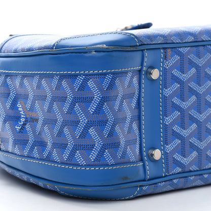 Goyard Goyardine Saint Jeanne MM Bowler Blue 8 of 9