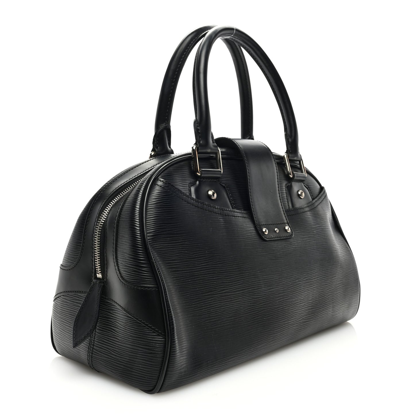 LOUIS VUITTON Epi Bowling Montaigne GM Black