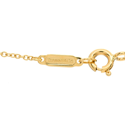 Tiffany 18K Yellow Gold Platinum Diamond Cruciform Cross Pendant Necklace 5 of 5