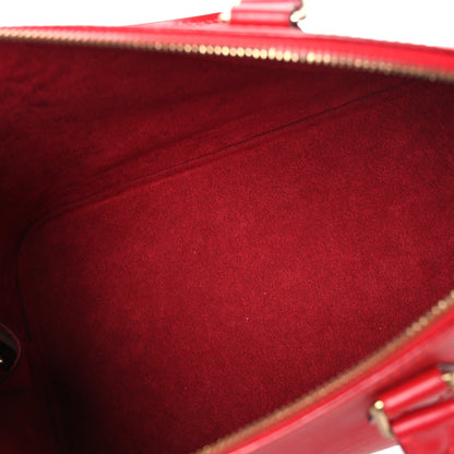 Louis Vuitton Epi Alma PM Castillan Red 5 of 10