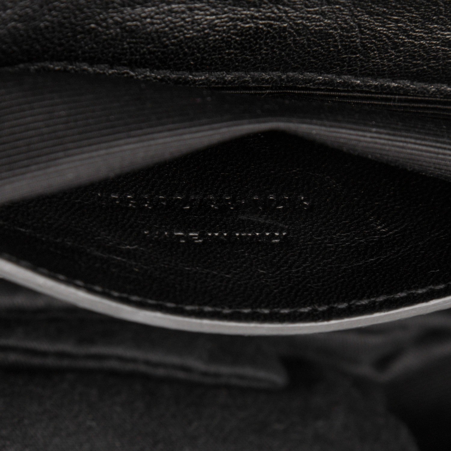 Saint Laurent Sheepskin Matelasse Chevron Monogram Large College Satchel Black 8 of 8