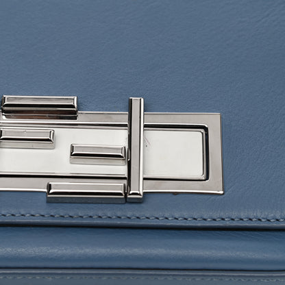 Fendi Vitello Dolce 3Baguette Shoulder Bag Light Blue 14 of 14