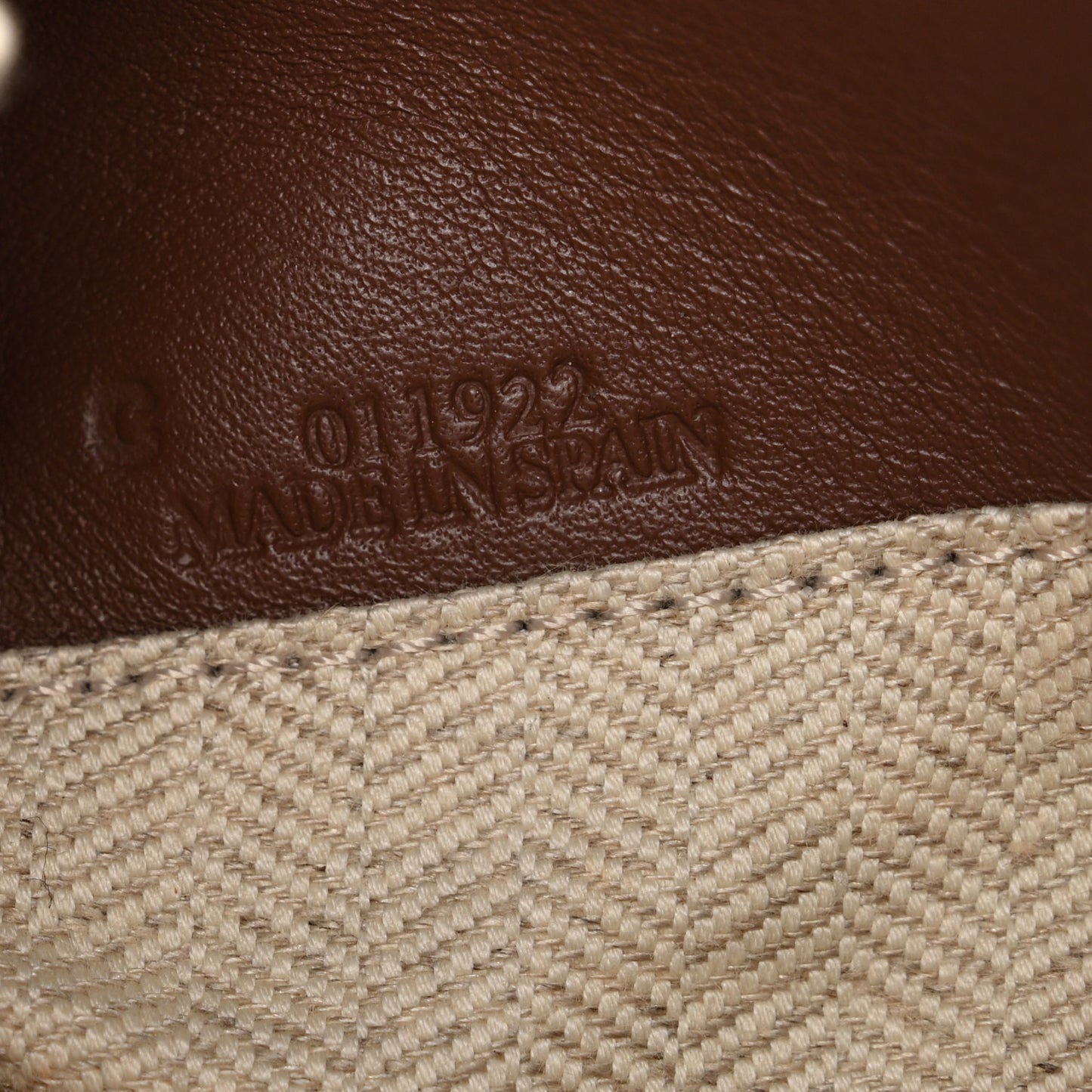 Calfskin Small Puzzle Bag Brunette Soft White Black