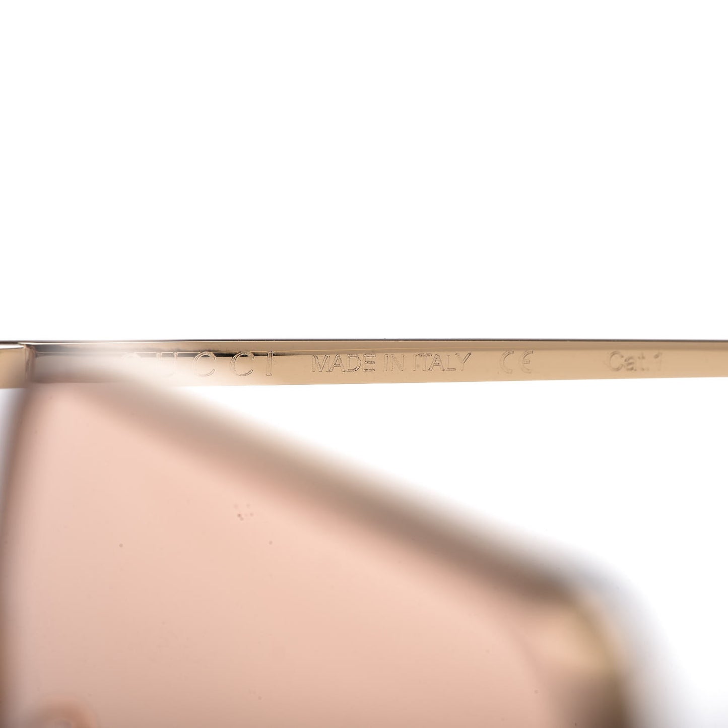 Square Frame GG0106S Sunglasses Havana Gold