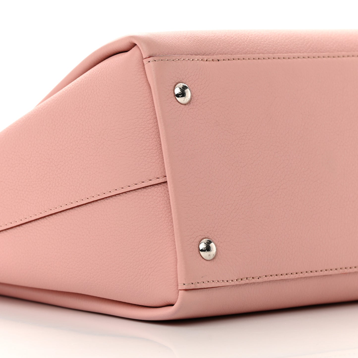 Calfskin Lockmeto Rose Poudre