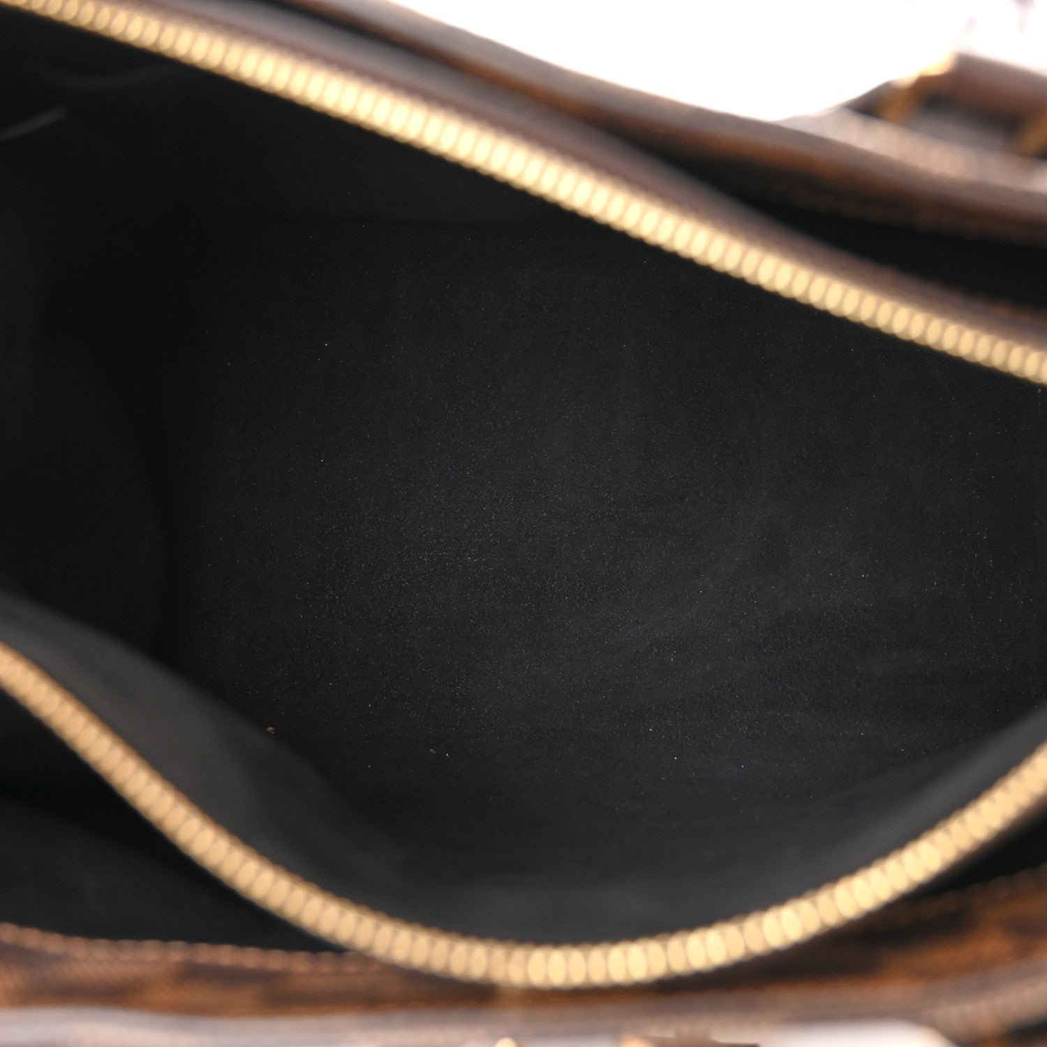 Louis Vuitton Cuir Taurillon Damier Ebene Normandy Black 5 of 13