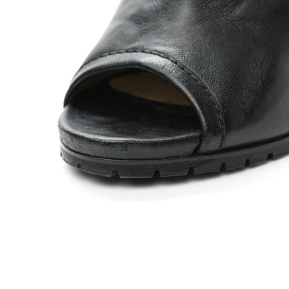 Jimmy Choo Lambskin Deja Biker Boots 39.5 Black 8 of 9