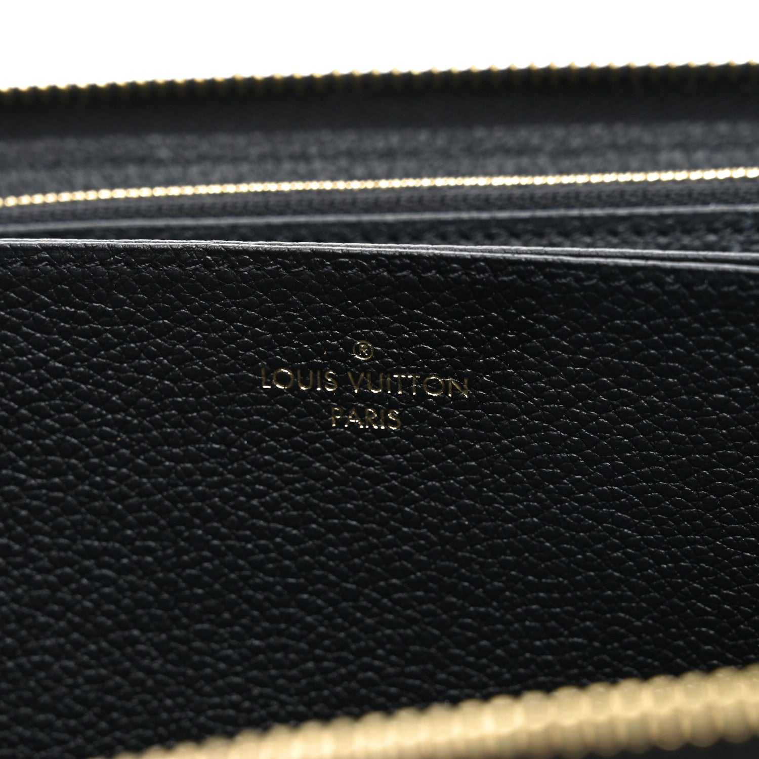 Louis Vuitton Empreinte Zippy Wallet Black 6 of 6