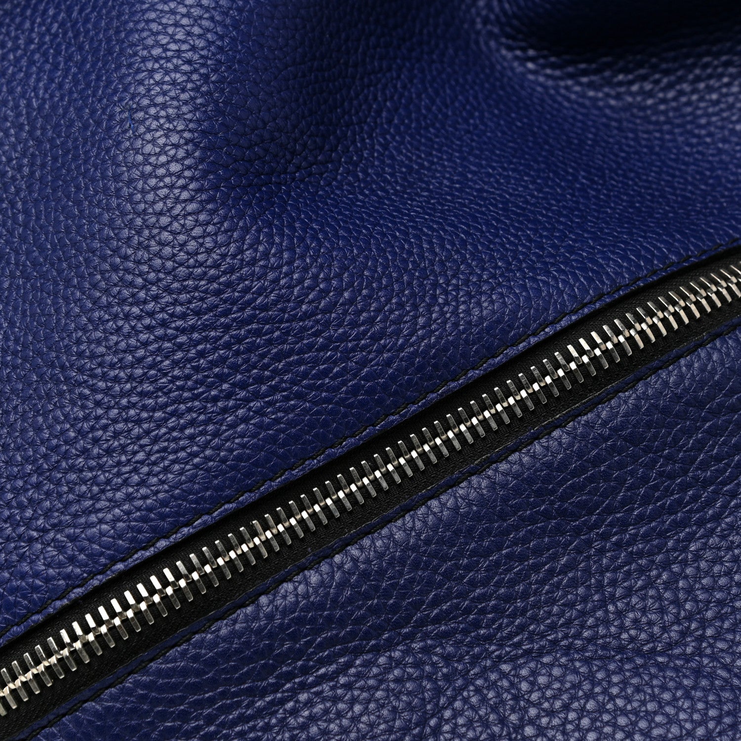 Proenza Schouler Pebbled Calfskin Medium Zip Hobo Blue 7 of 16
