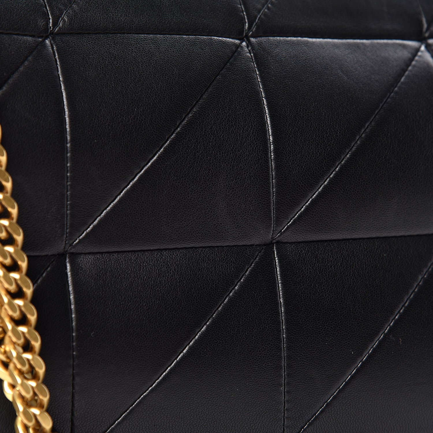 Saint Laurent Lambskin Patchwork Monogram Large Jamie Black 12 of 17