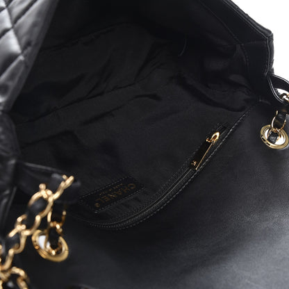 Chanel Calfskin Quilted Medium Chain Me Flap Black 5 of 8