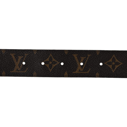 Louis Vuitton Calfskin Monogram 40mm LV Circle Reversible Belt 85 34 Pink 3 of 4