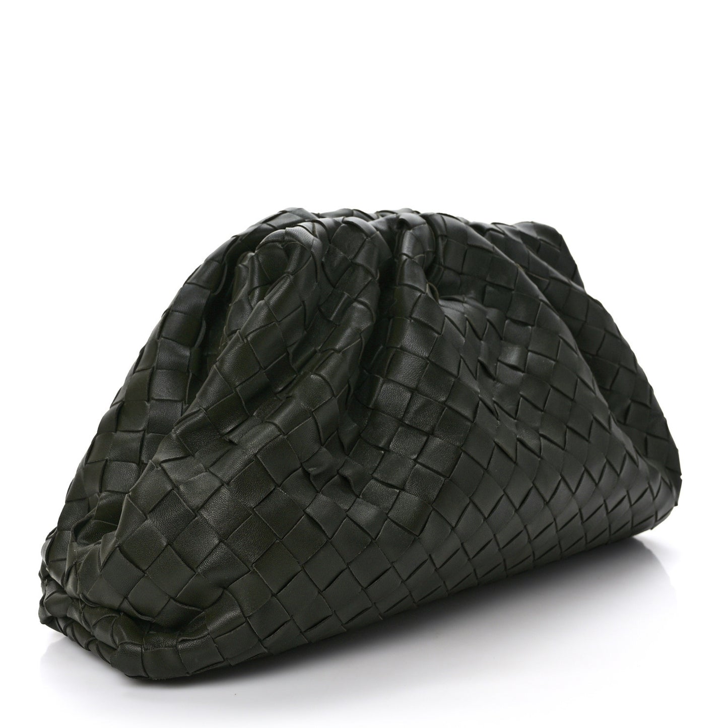 Nappa Maxi Intrecciato The Pouch Oversized Clutch Camping