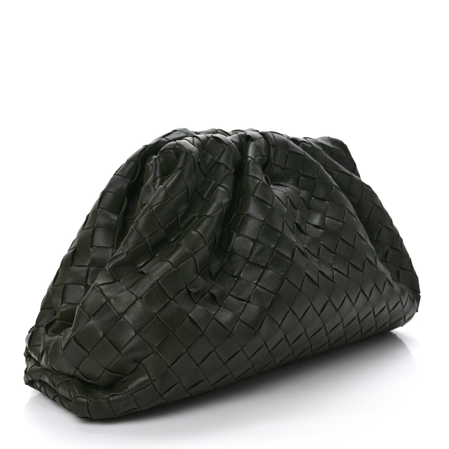 Bottega Veneta Nappa Maxi Intrecciato The Pouch Oversized Clutch Camping 3 of 9