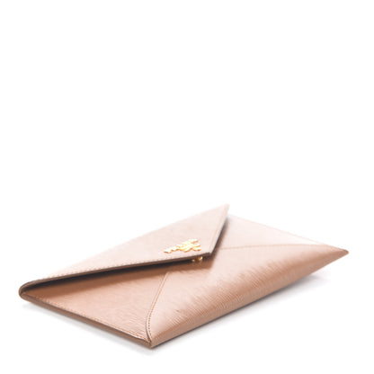 Prada Vitello Move Envelope Wallet Caramel 4 of 7