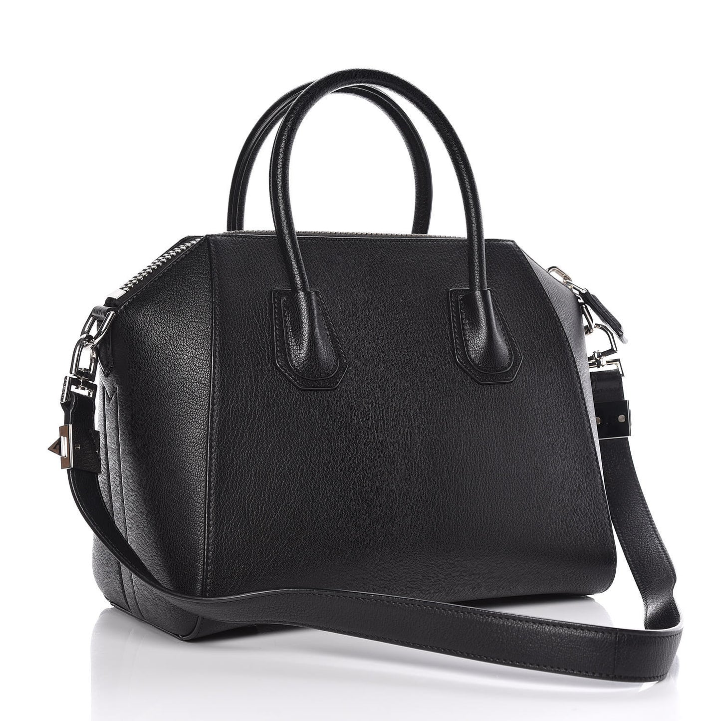 Sugar Goatskin Small Antigona Black