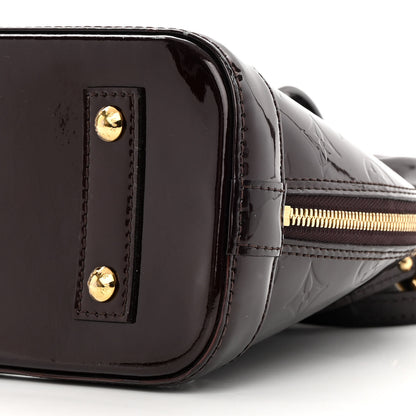 Louis Vuitton Vernis Alma BB Amarante 11 of 15
