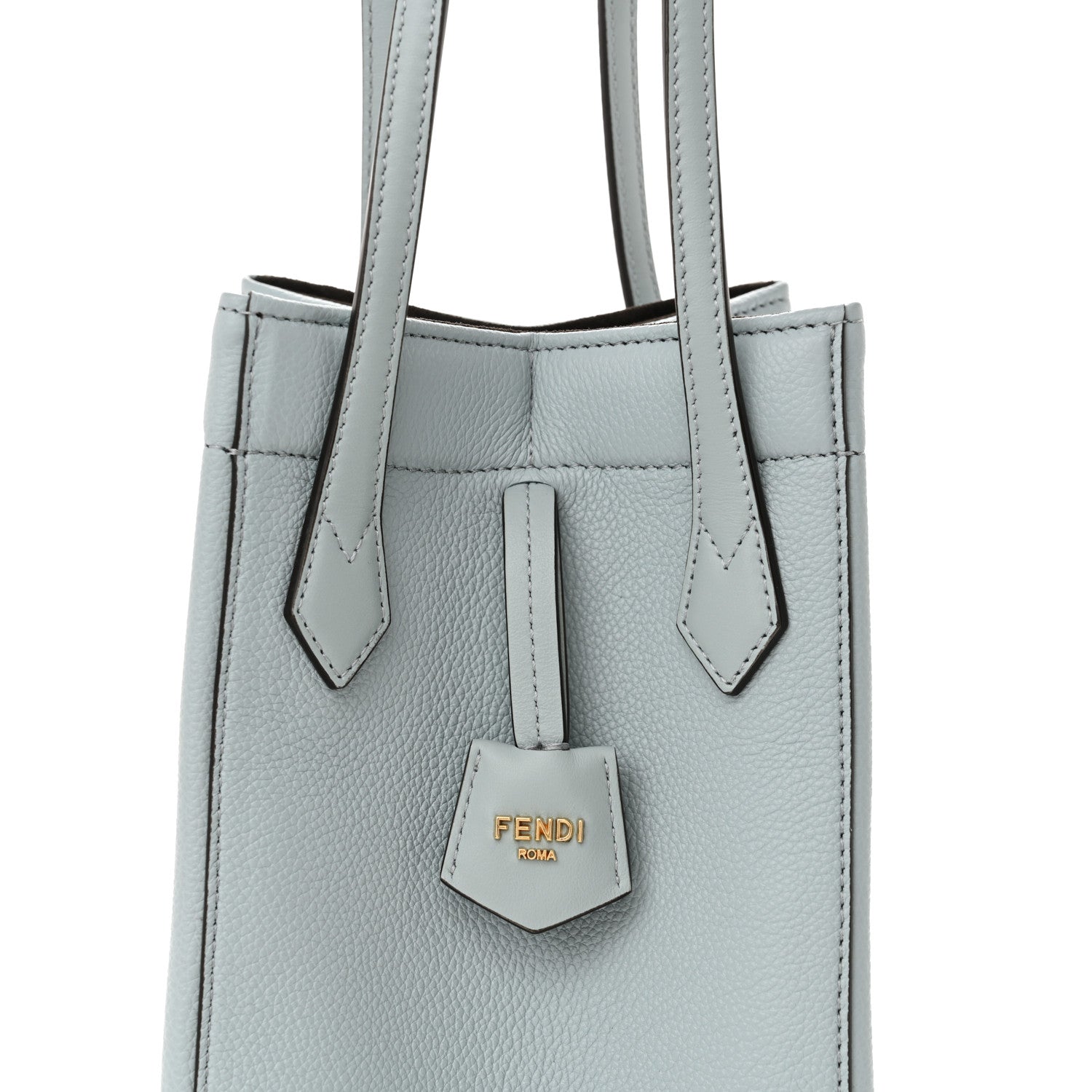 Fendi Vitello Cher Grace Mini Fendi Origami Light Blue 8 of 11