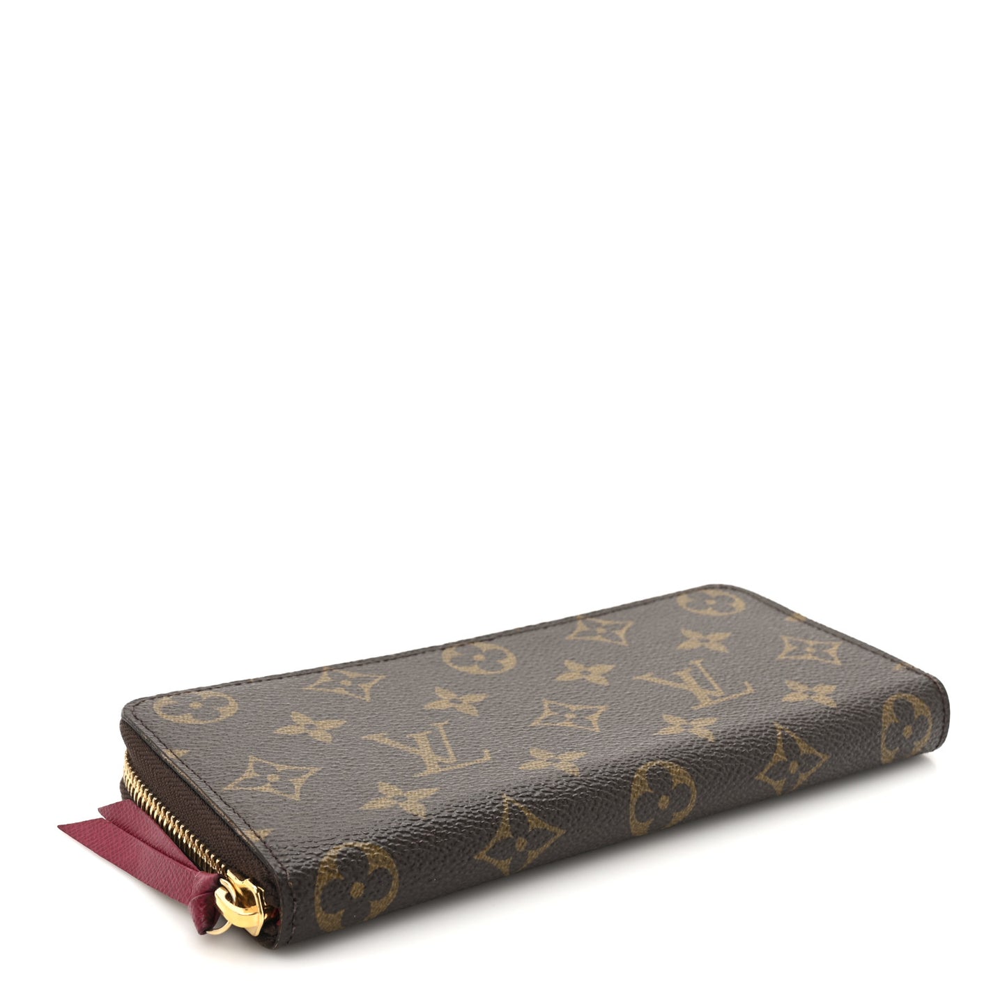 Monogram Clemence Wallet Fuchsia