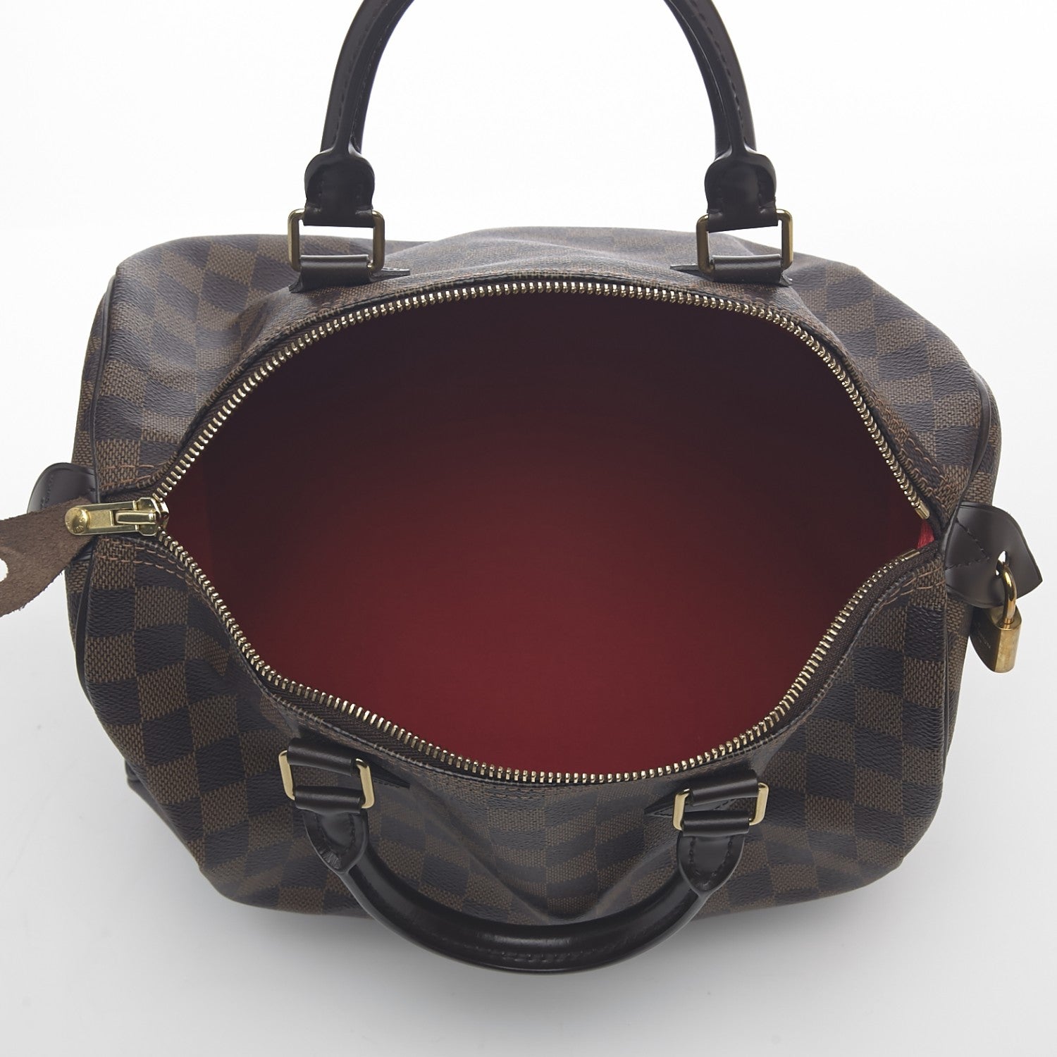 Louis Vuitton Damier Ebene Speedy 30 6 of 10