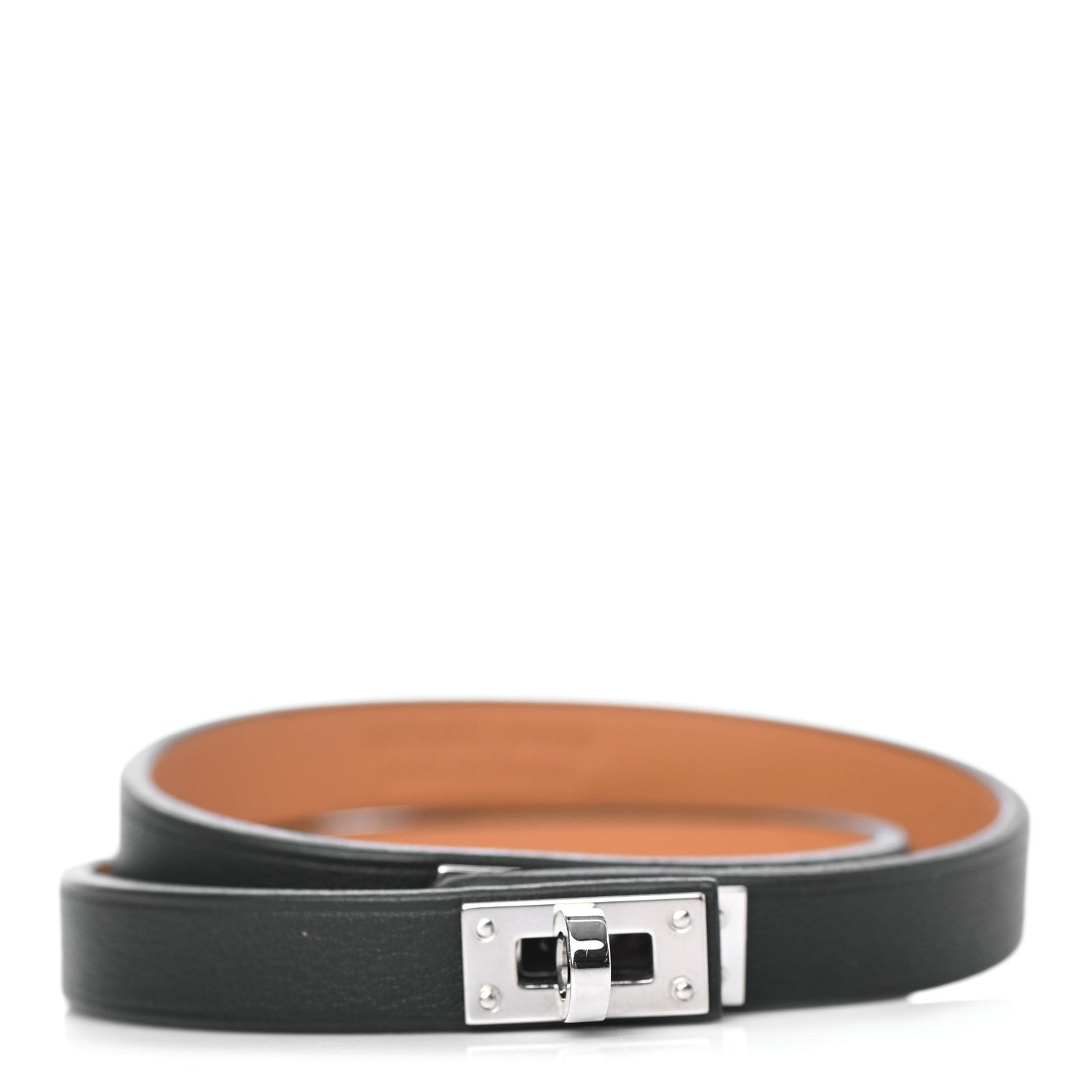 Hermes Swift Mini Kelly Double Tour Bracelet Black 1 of 4