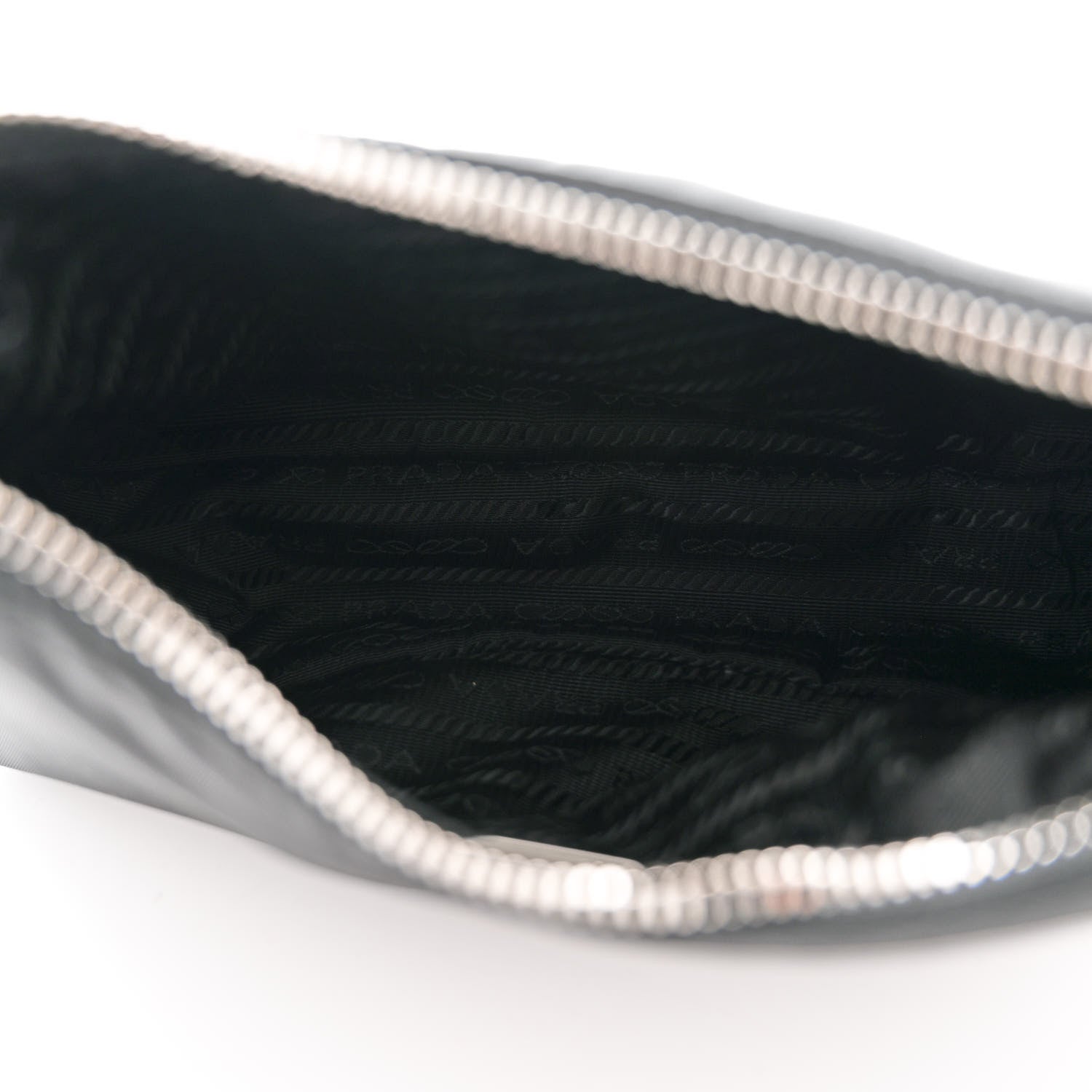 Prada Tessuto Nylon Saffiano Mini Re-Edition 2005 Bag Black 5 of 12