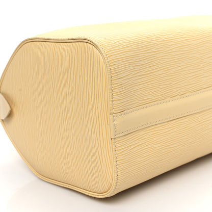 Louis Vuitton Epi Speedy 25 Vanilla 9 of 11