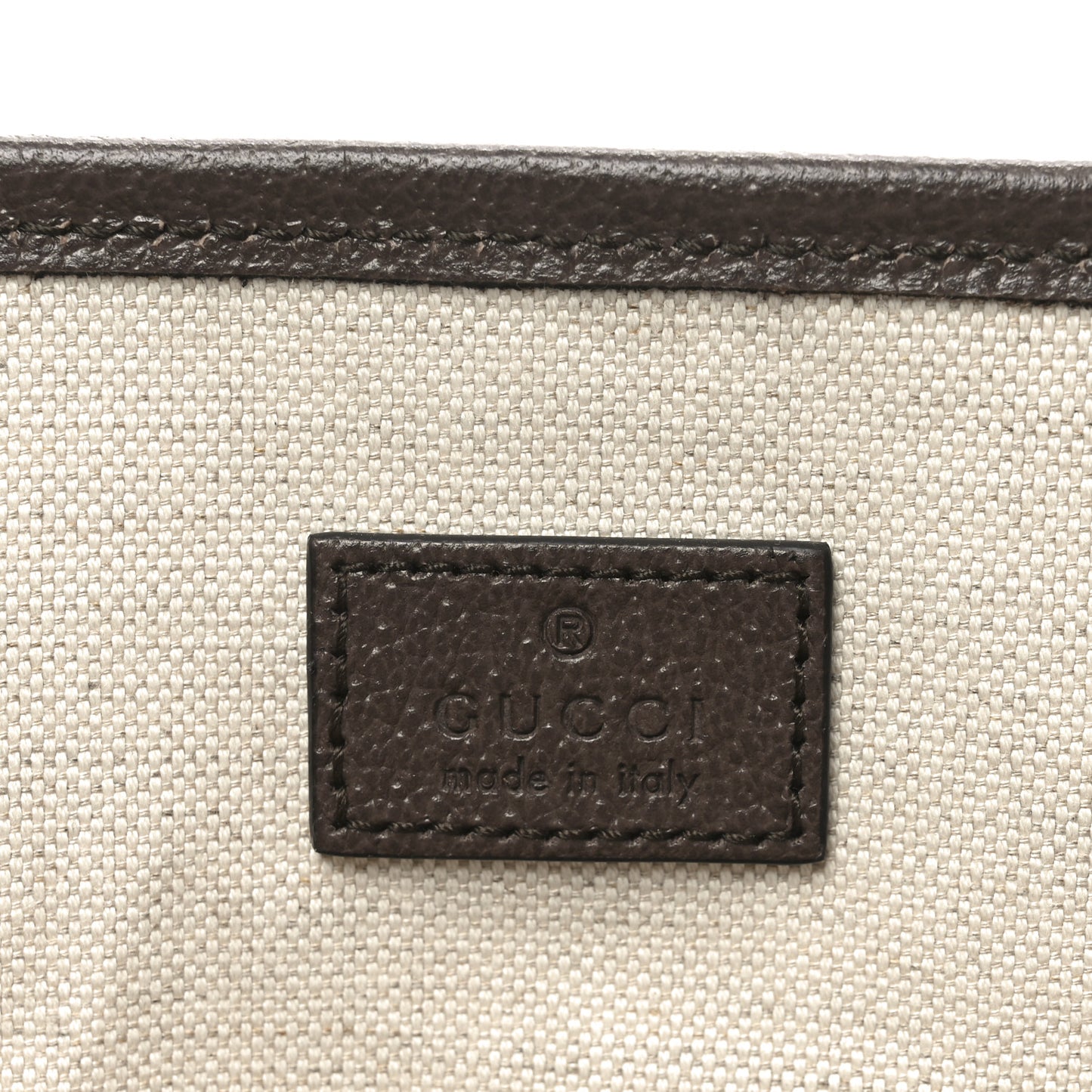 GG Supreme Monogram Textured Calfskin Small Ophidia Shoulder Tote Bag Beige Ebony New Acero