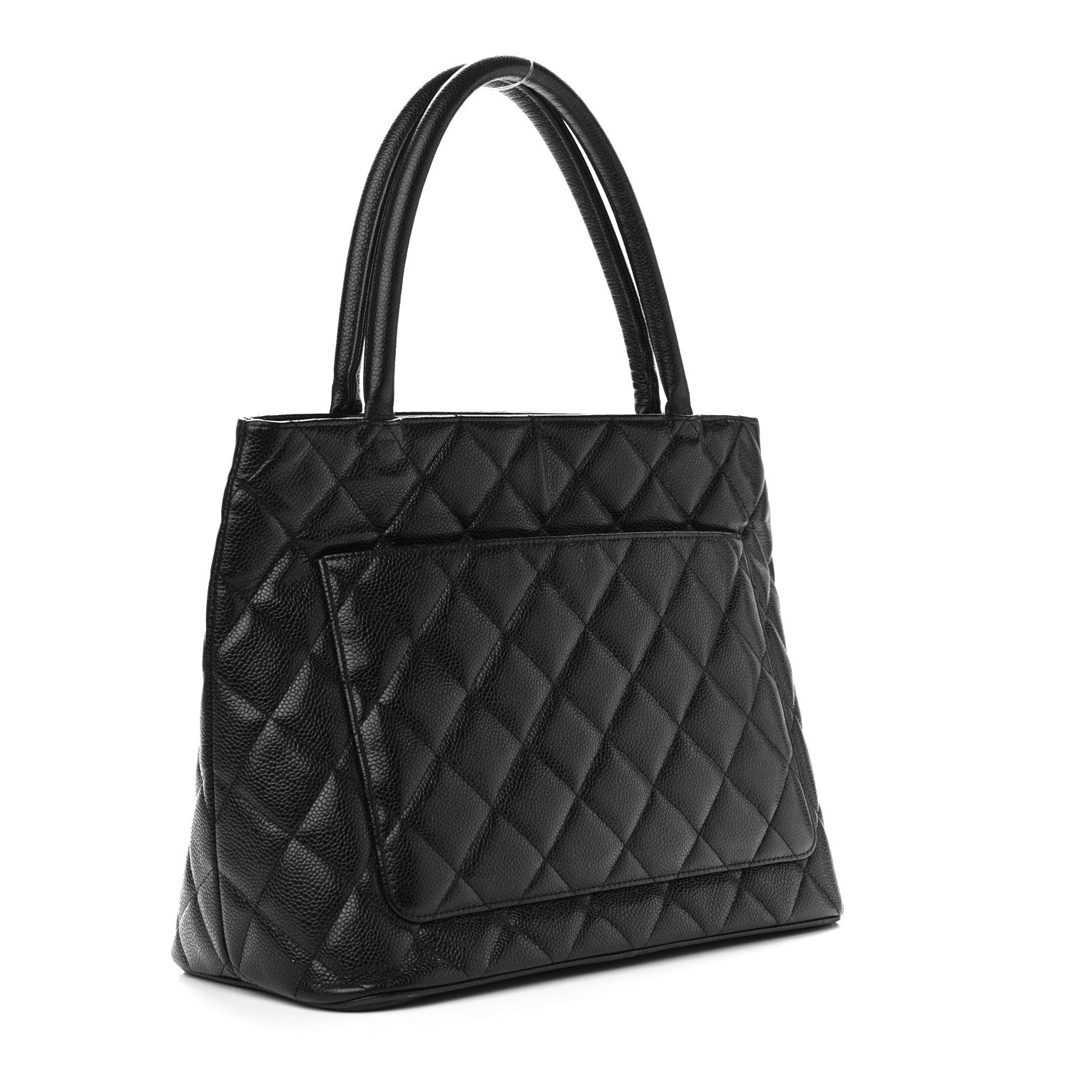 Chanel Caviar Quilted Medallion Tote Black 3 of 15