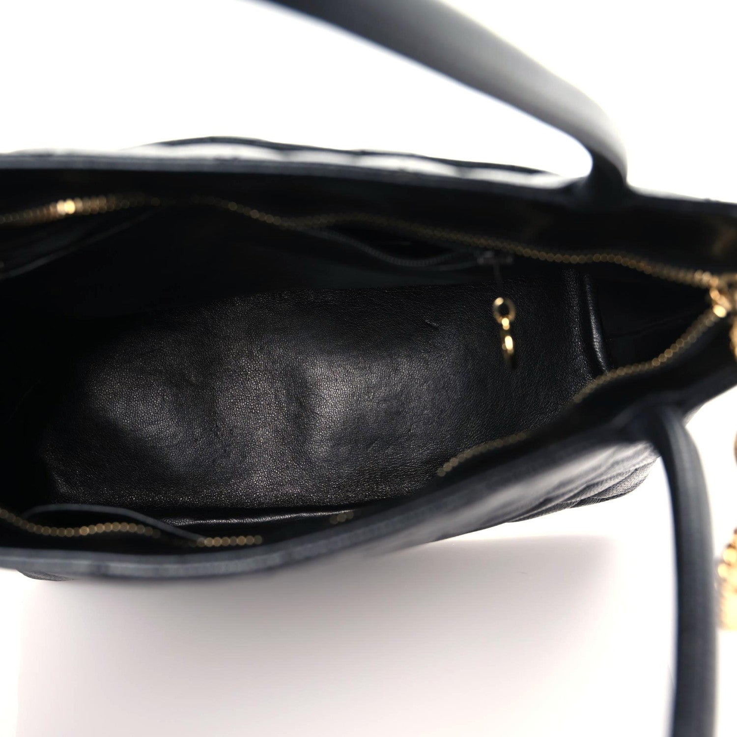 Chanel Caviar Quilted Medallion Tote Black 10 of 12