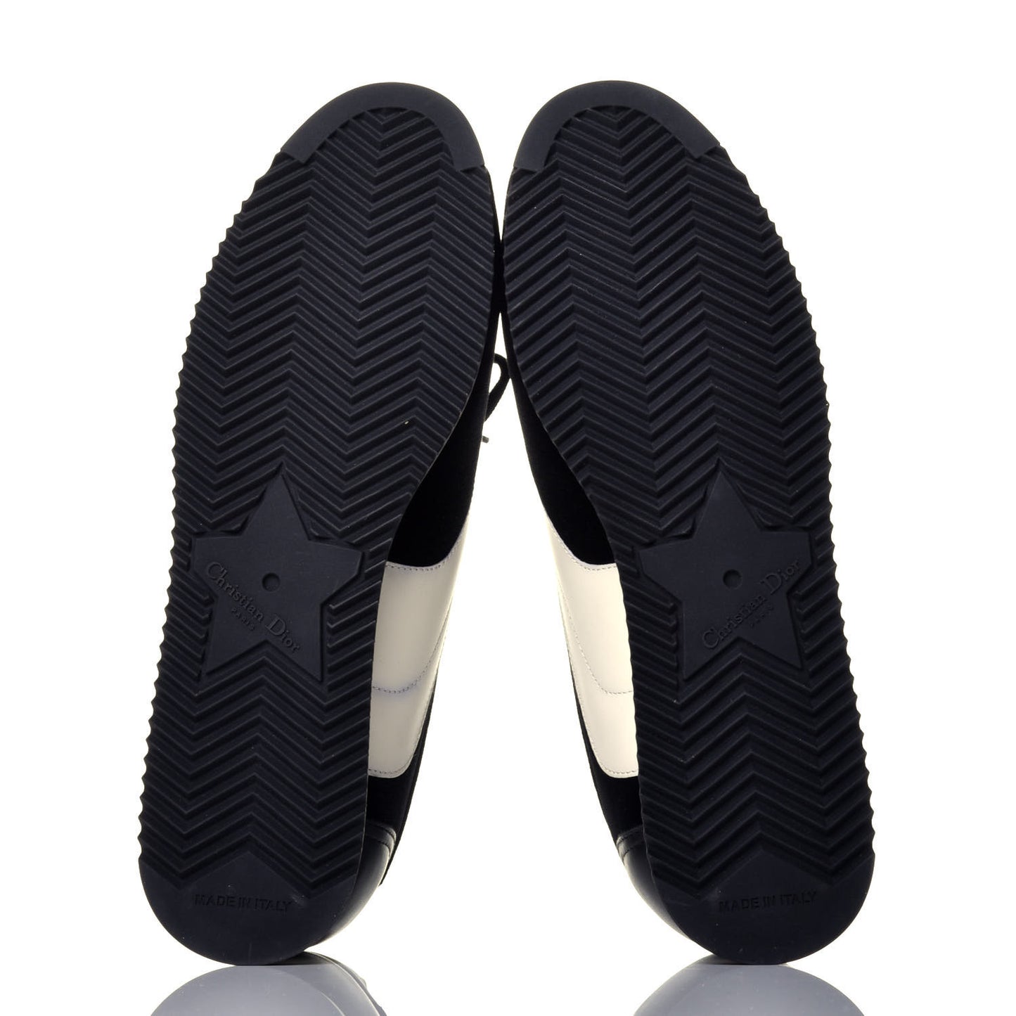 Velvet Mix Diorun Sneakers 40 Black Off White