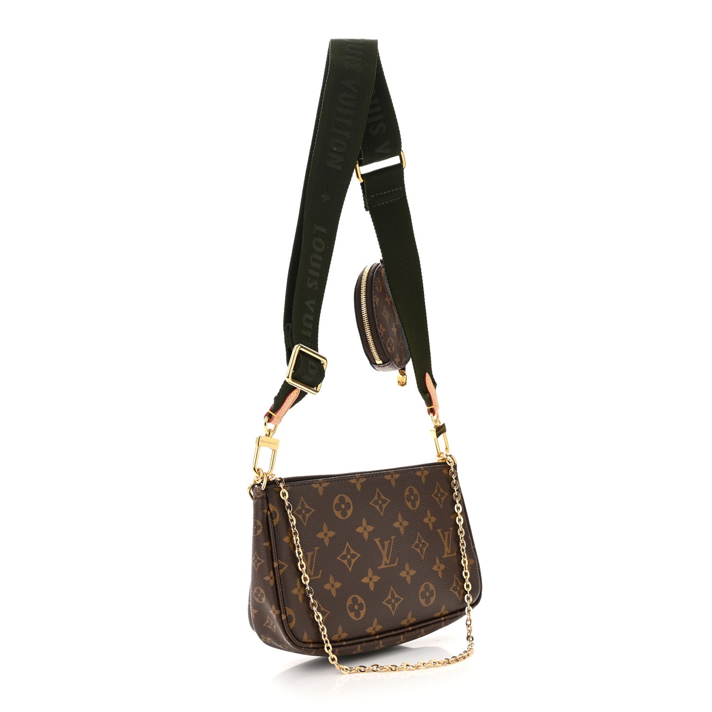 Monogram Multi Pochette Accessories Kaki