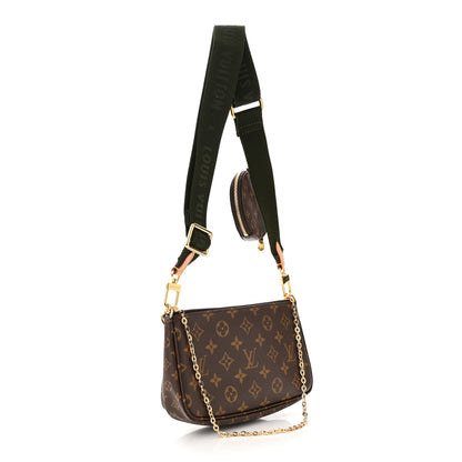 Louis Vuitton Monogram Multi Pochette Accessories Kaki 3 of 9