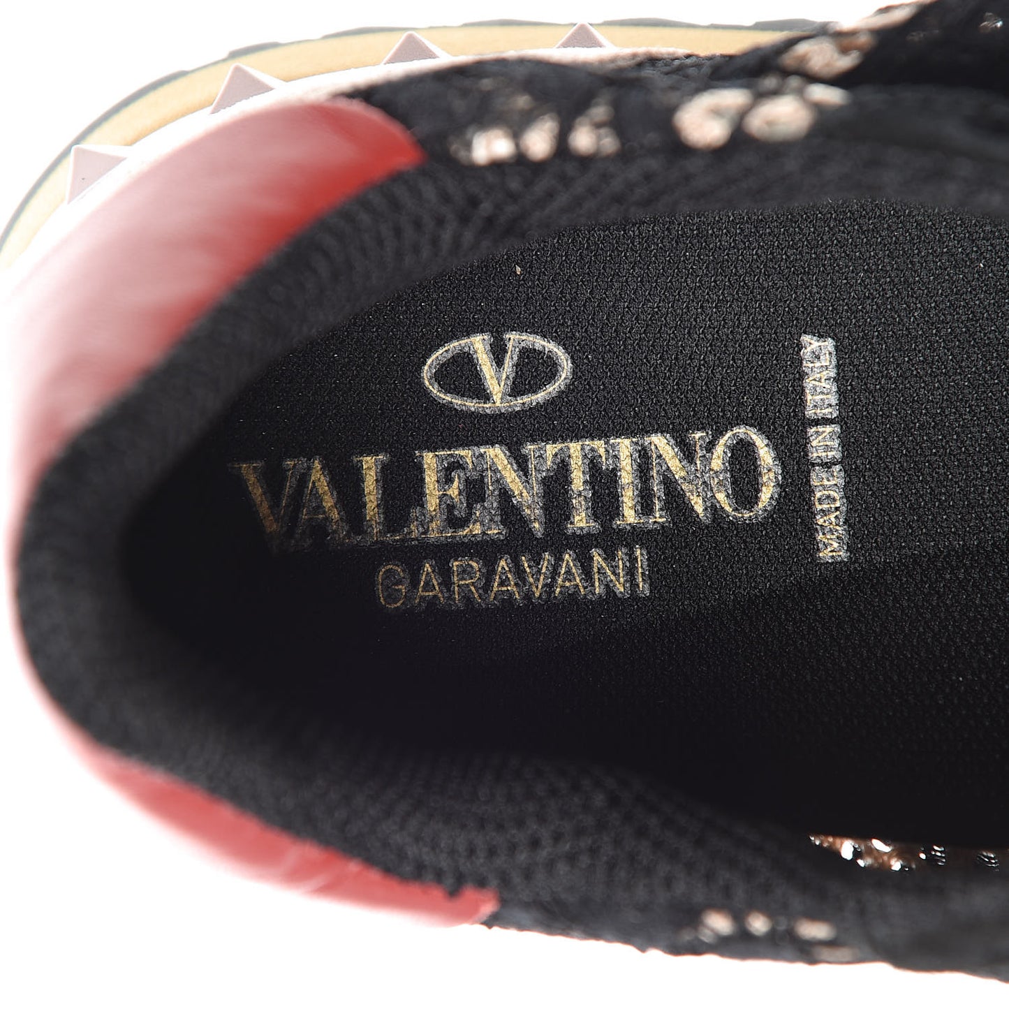 Macrame Lace Suede Womens Rockrunner Sneakers 37 Black
