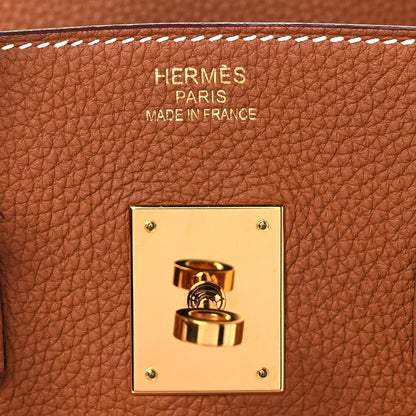 Hermes Togo Birkin 35 Gold 5 of 10