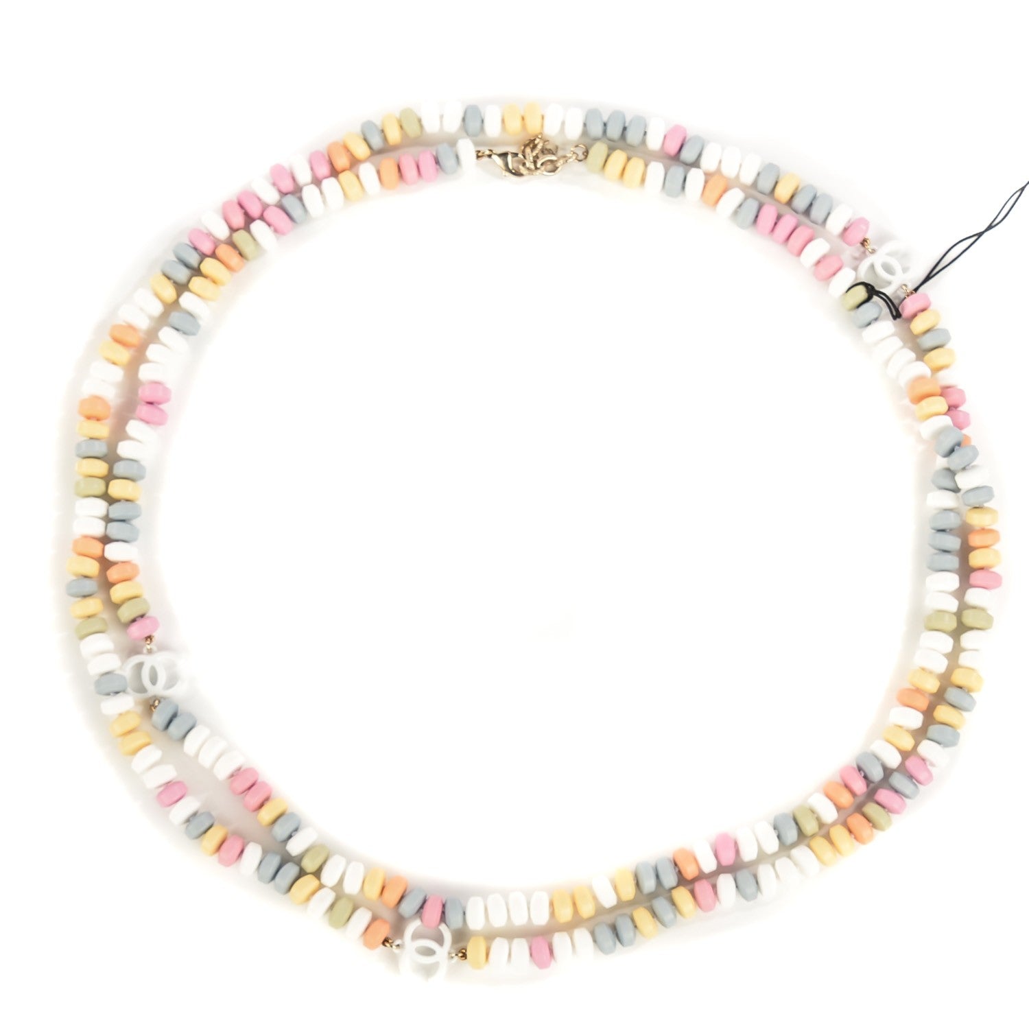 Chanel Candy CC Double Strand Necklace Multicolor 1 of 7