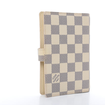 Louis Vuitton Damier Azur Small Ring Agenda Cover 3 of 9