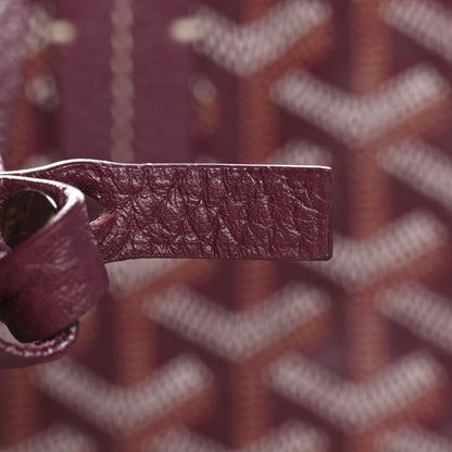Goyard Goyardine Sac Hardy Pet Carrier PM Burgundy 8 of 15