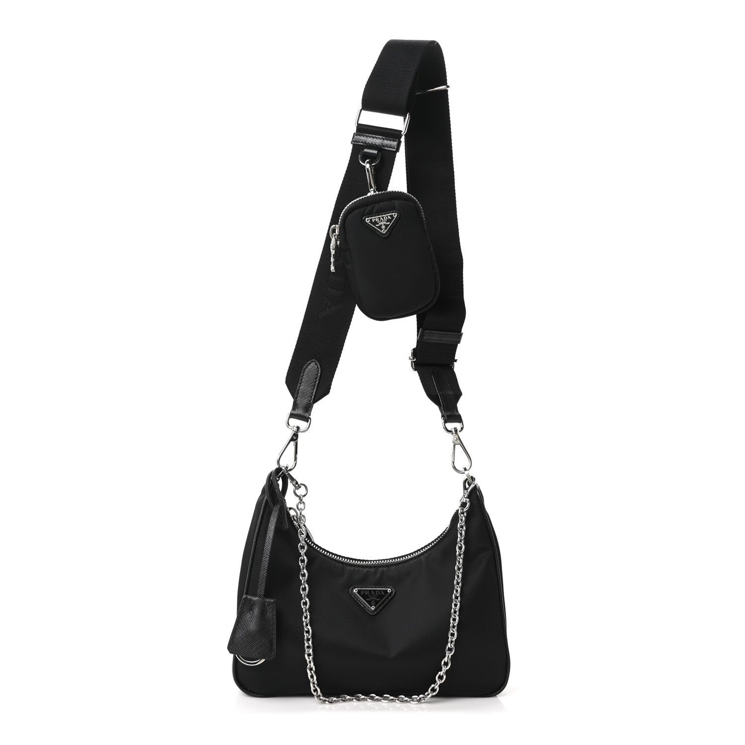 Prada Nylon Re-Edition 2005 Shoulder Bag Black 1 of 9