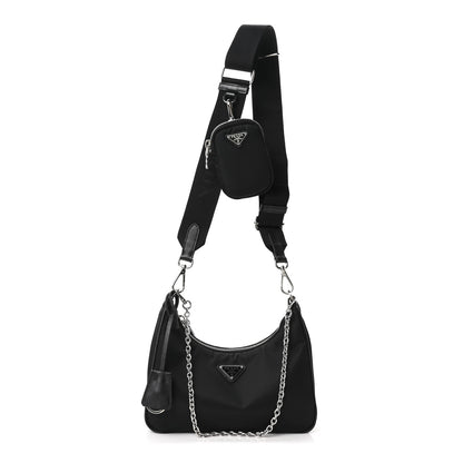 Prada Nylon Re-Edition 2005 Shoulder Bag Black 1 of 9