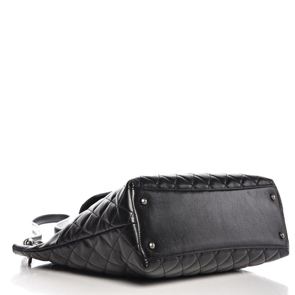 Chanel Aged Calfskin Quilted Mad About Quilting Hobo Black 4 of 7