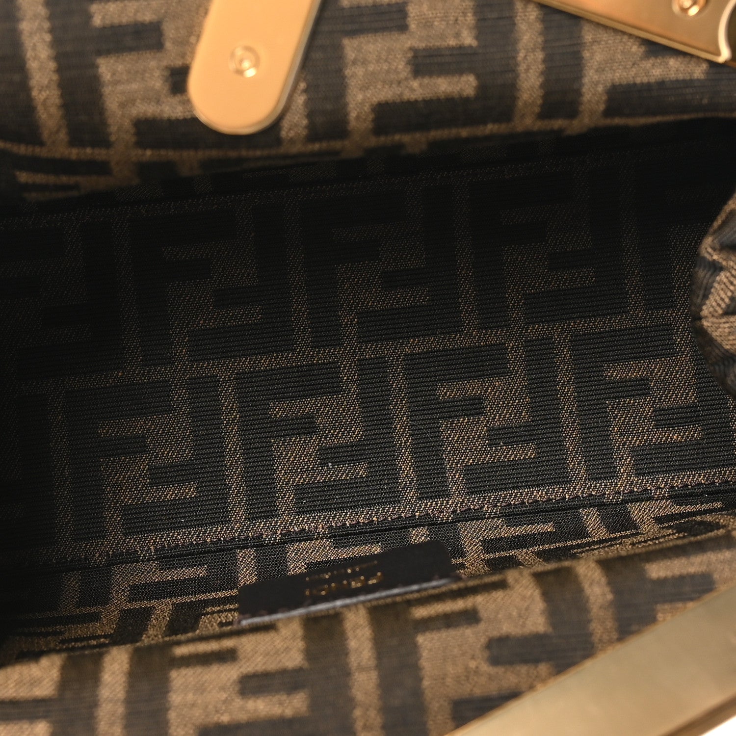Fendi Snakeskin Small Fendi First Brown 5 of 10