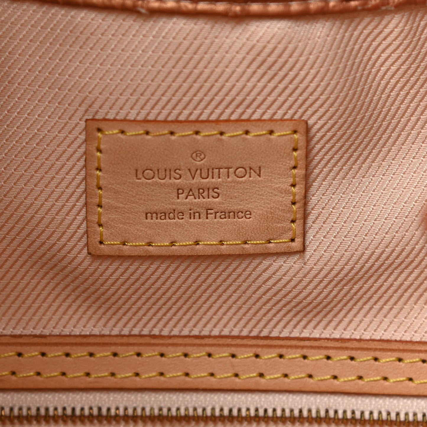 Jacquard Quilted Monogram Limelight Clutch GM Rose Gold
