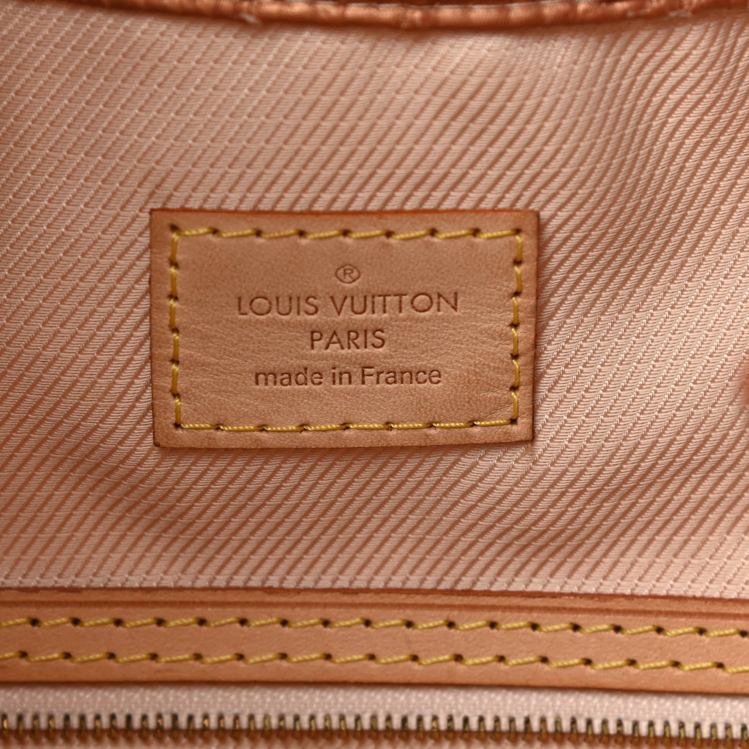 Louis Vuitton Jacquard Quilted Monogram Limelight Clutch GM Rose Gold 9 of 11