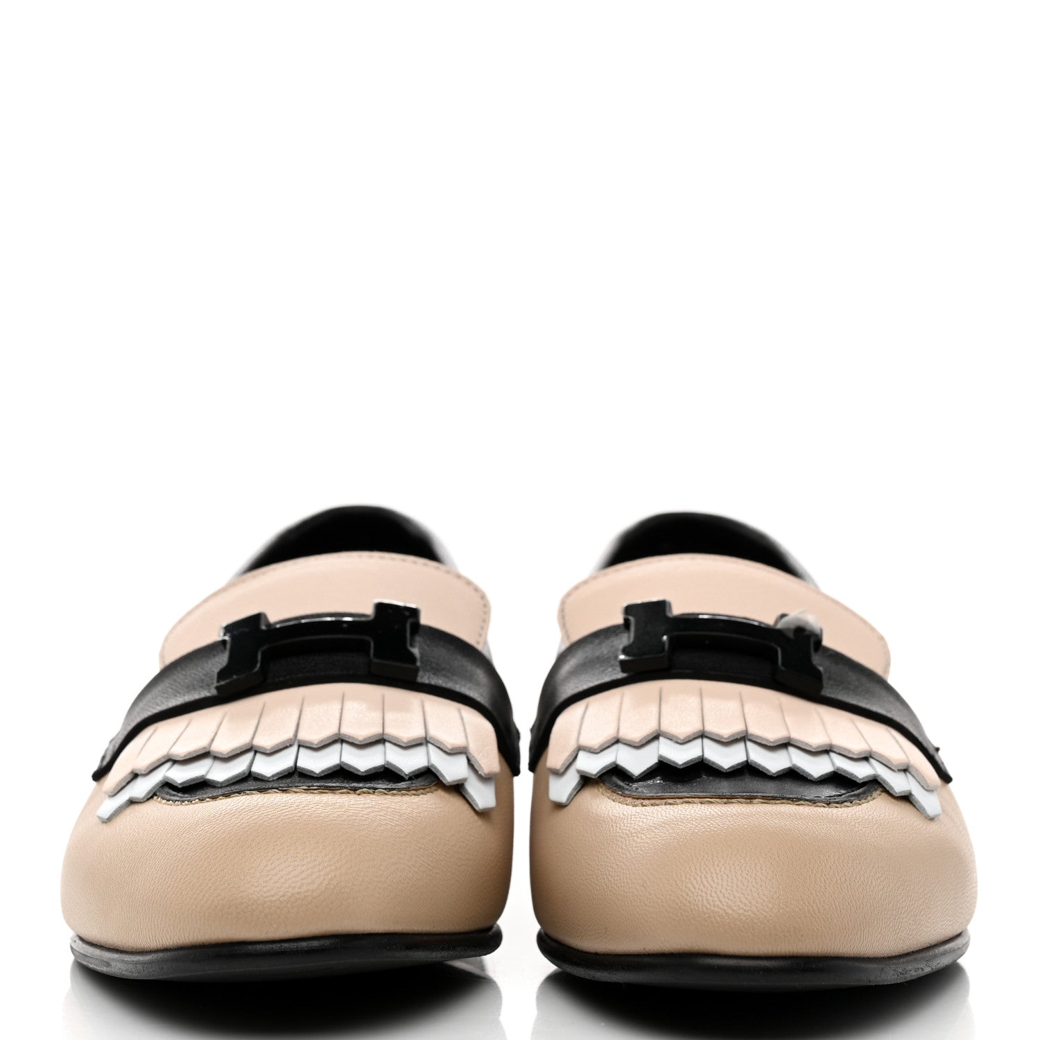 Hermes Goatskin Womens Royal Loafers 37 Multicolor 2 of 8