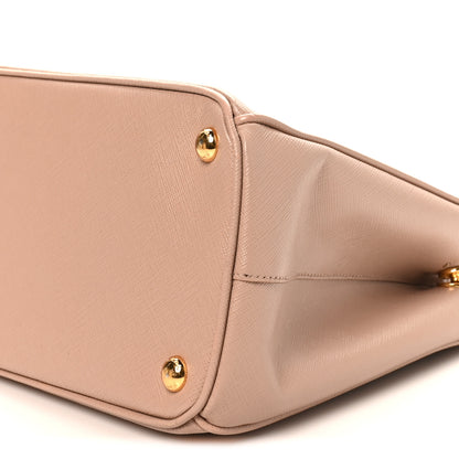 Prada Saffiano Small Galleria Double Zip Tote Cammeo 9 of 9