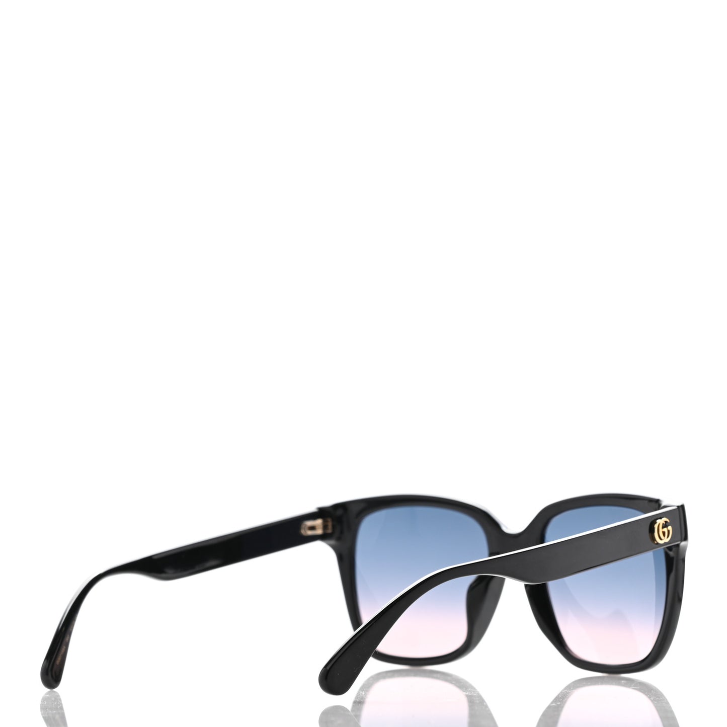 Acetate Square Frame GG0715SA Sunglasses Black