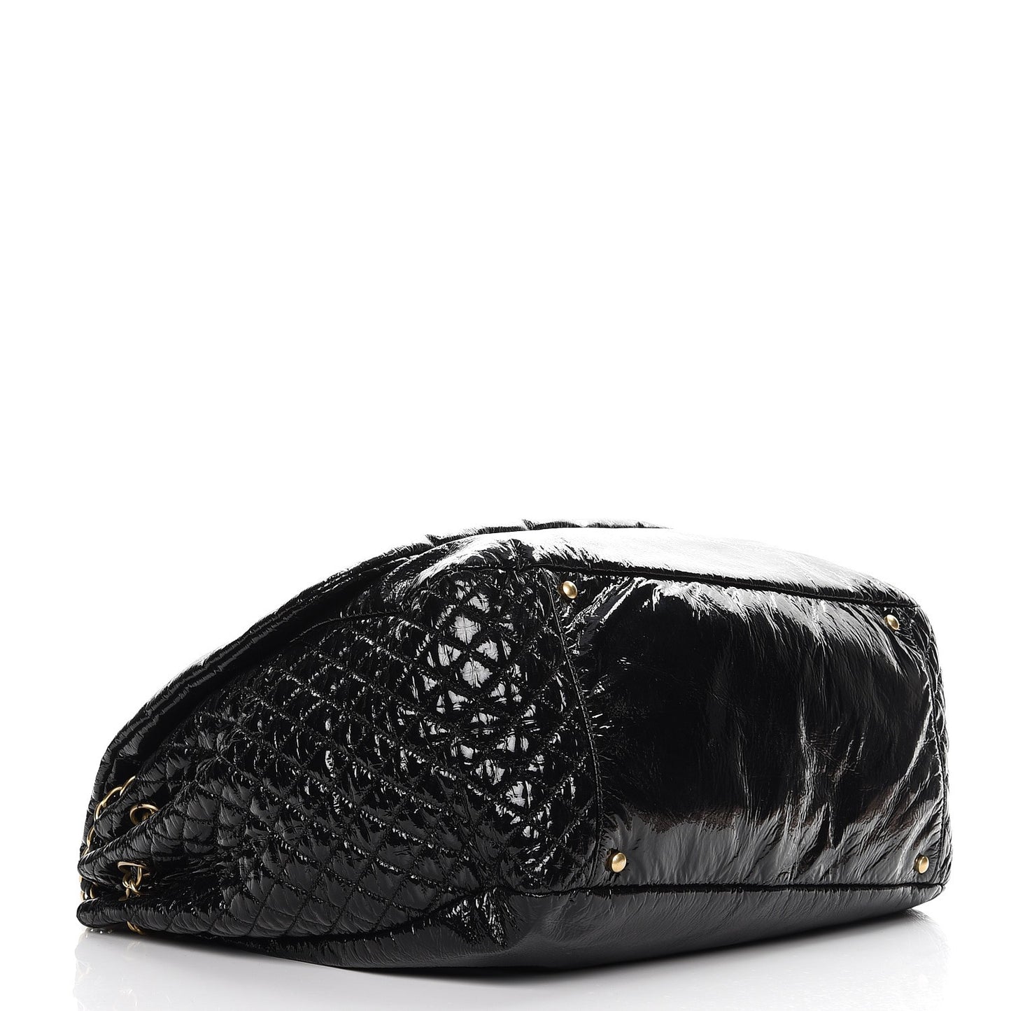 Vinyl XL Rock and Chain Flap Black